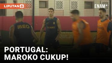 Tekad Portugal Hentikan Maroko di Piala Dunia
