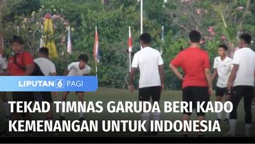 Timnas Indonesia Berambisi Beri Kado Kemenangan HUT RI ke-77 di Final Piala AFF | Liputan 6