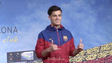 Keren, Coutinho Diperkenalkan di Sesi Foto Barcelona
