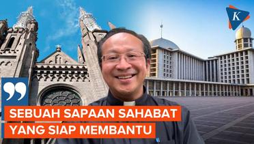 Masjid Istiqlal Pinjamkan Lahan Parkir untuk Ibadah Natal di Katedral Jakarta