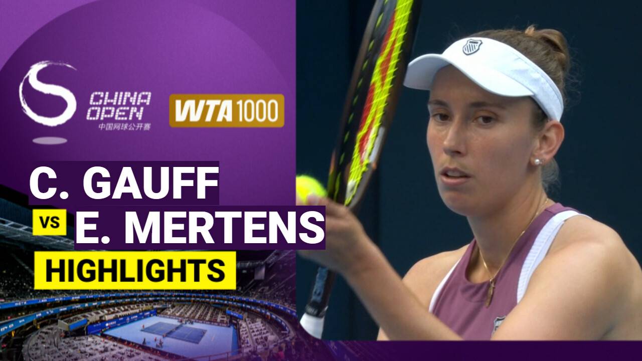 Coco Gauff vs Elise Mertens - Women's Singles Round of 16 | WTA 1000: China Open 2026