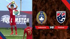 Thailand vs Indonesia - Merlion Cup 2019