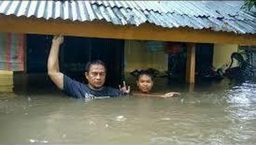 breaking news...Banjir bandang terjang Bima NTB, ribuan rumah terendam