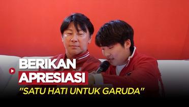 Shin Tae-yong Berikan Apresiasi Kampanye Satu Hati untuk Garuda yang Mendukung Timnas Indonesia U-20 di Piala Dunia U-20