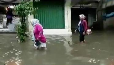 Banjir Rendam Kemang hingga Sisi Lain Polisi Wanita