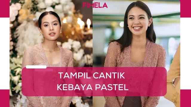 Inspirasi 6 Kebaya Warna Pastel dari Artis untuk Tampil Lebih Kalem