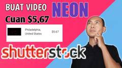 Gak Nyangka Video Ini Lebih Dulu Terjual $5,67 . Tutorial jualan foto dan Video di Shutterstock