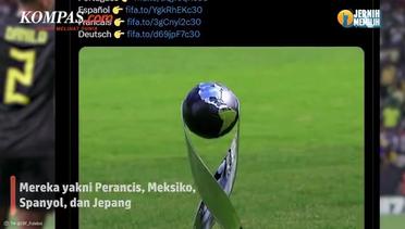 Drawing Piala Dunia U17 2023: Indonesia "Setara" dengan Brasil