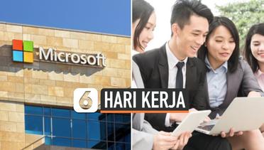 Tantangan 4 Hari Kerja, Produktivitas Microsoft Jepang Meningkat 