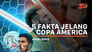 5 Fakta Jelang Copa America