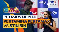 Wawancara Pasca Pertandingan | Putra: Jakarta Pertamina Pertamax vs Jakarta STIN BIN | PLN Mobile Proliga 2024