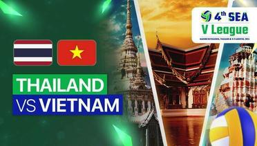 Thailand vs Vietnam - Women's SEA V League