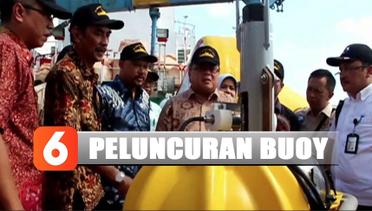 Menristek Luncurkan Buoy di Pelabuhan Benoa Bali - Liputan 6 Terkini
