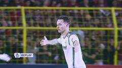 Gol!!! Tendangan Sudut Kotak Pinalti Dari Marc Klok (Persib) Tajam Menembus Gawang M. Reza (Psm)! 2-1 Persib Mengejar Skor!