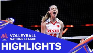 Match Highlight | VNL WOMEN'S - Turkey 3 vs 0 Netherlands | Volleyball Nations League 2021