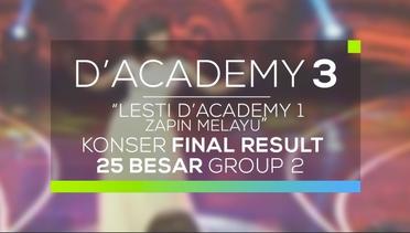 Lesti D'Academy 1 - Zapin Melayu (Konser Result Final Top 25)