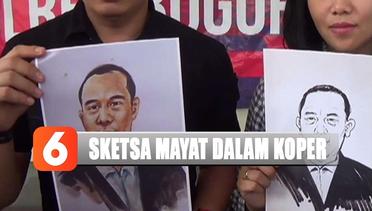 Polisi Buat Sketsa Wajah Mayat Dalam Koper di Bogor - Liputan 6 Siang
