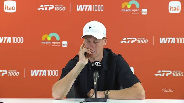 Jannik Sinner, Round of 16 Miami Open presented by Itau 2026 (After Match Press Conference) | ATP 2026