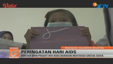 Aksi Peringatan Hari AIDS di Berbagai Daerah di Indonesia - Liputan 6 Petang
