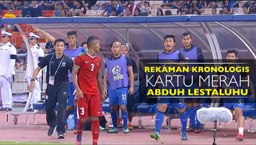 Rekaman Kronologi Kartu Merah Abduh Lestaluhu di Final Piala AFF 2016
