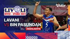 Putra: Lavani vs BIN Pasundan - Highlights | Livoli Divisi Utama 2023