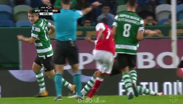Sporting Lisbon 2-2 Braga | Liga Portugal | Highlight Pertandingan dan Gol-gol