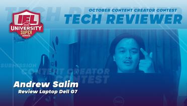 ANDREW SALIM - TECH REVIEWER Content Creator Contest Entry!