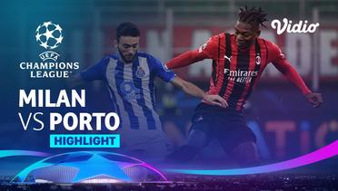 Highlight - Milan vs Porto | UEFA Champions League 2021/2022