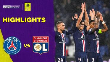 Match Highlight | PSG 4 vs 2 Lyon | France Ligue 1 2020