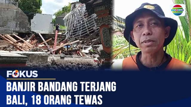 Tim Sar Lakukan Pencarian Korban Banjir di Pulau Dewata | Fokus