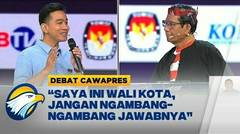 Mahfud Menjawab, Gibran NGEGASS! "Pak Jangan Ngambang-Ngambang Jawabnya, Saya Ini Wali Kota"