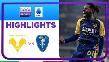 Match Highlights | Hellas Verona 2 vs 1 Empoli | Serie A 2021/2022