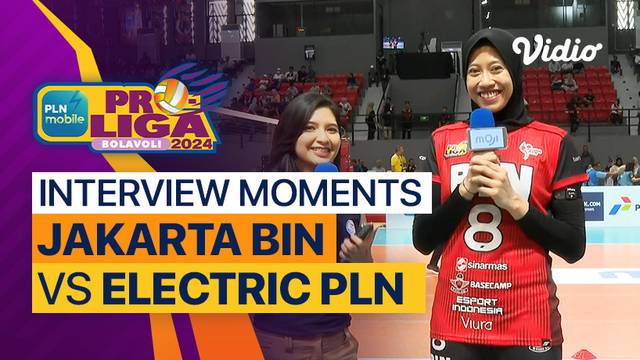 Wawancara Pasca Pertandingan | Putri: Jakarta BIN vs Jakarta Electric PLN | PLN Mobile Proliga 2024