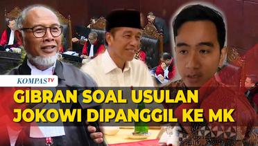 Reaksi Gibran soal MK Diminta Dihadirkan Jokowi di Sidang Sengketa Pilpres