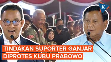 KPU Evaluasi Suporter Ganjar karena Acungkan Tiga Jari Tiap Anies -Prabowo Bicara