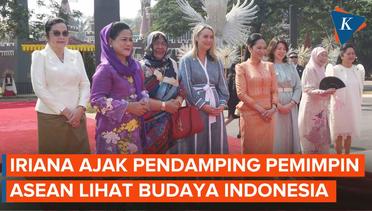 Momen Iriana Jokowi Ajak Para Pendamping Pemimpin ASEAN Kunjungi TMII Jakarta