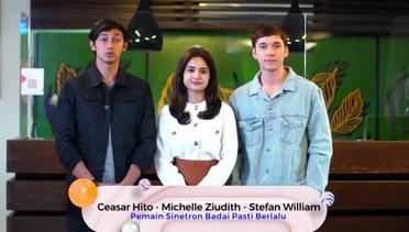 Stefan William, Michelle Ziudith, Caesar Hito Mengajak Untuk Tetap Di Rumah Saja!