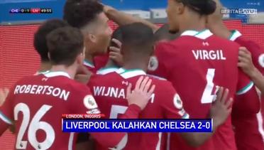 Sadio Mane Bawa Liverpool Taklukkan 10 Pemain Chelsea