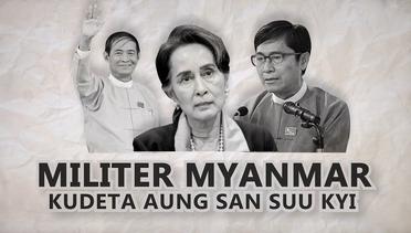 Militer Myanmar Kudeta Aung San Suu Kyi