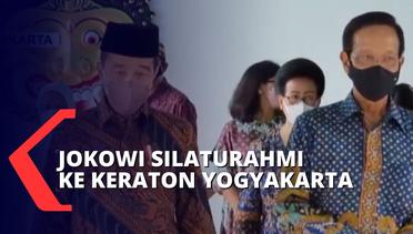 Didampingi Ibu Negara dan Kaesang Pangarep, Jokowi Temui Sri Sultan Hamengkubuwono X