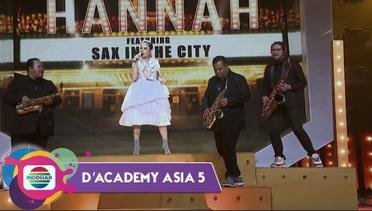 CANTIK DAN MENARIK!! Hannah Precillas Feat Sax In The City "Arjunanya Buaya" Raih 3 Lampu Hijau - D'Academy Asia 5