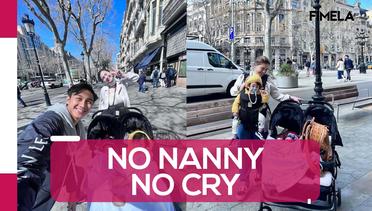 Potret Felicya Angelista di Eropa Bawa 2 Bayi Tanpa Nanny