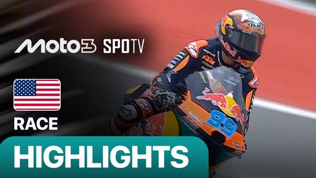 Moto3 Race: MotoGP 2025 Round 3 - Red Bull Grand Prix of The Americas - Highlights | MotoGP 2025