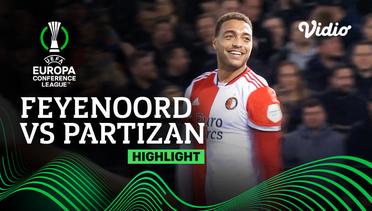 Highlight - Feyenoord vs Partizan | UEFA Europa Conference League 2021/2022