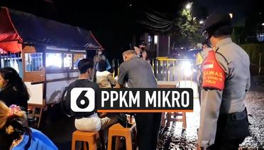 PPKM Mikro, Polisi Bubarkan Kerumunan Tempat Makan di Jaksel