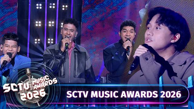 Kompak di Atas Panggung, Rizky Febian dan The Icon Indonesia Boys Bikin "Cuek" Makin Berkesan! | SCTV Music Awards 2026