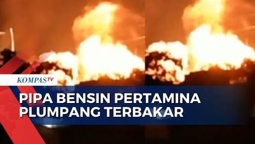 BREAKING NEWS - Pipa Bensin di Depo Pertamina Plumpang Terbakar, Warga Panik Berlarian!