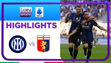 Match Highlights | Inter Milan 4 vs 0 Genoa | Serie A 2021