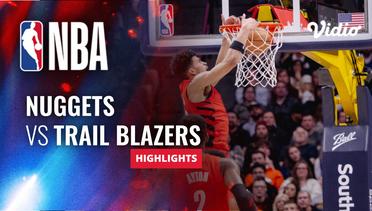 Denver Nuggets vs Portland Trail Blazers - Highlights | NBA Regular Season 2023/24