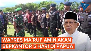 1.500 Personel TNI-POLRI Disiagakan Jelang Kunjungan Wapres ke Papua Malam Ini